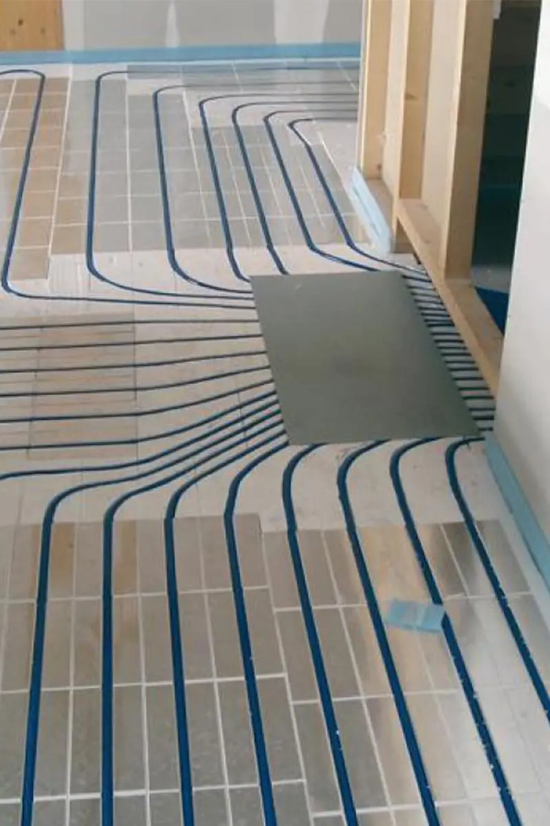 Installation des planchers chauffants à Brossard